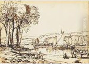 Views Of The Isle Of Wight: Carisbrook Castle; Atosbourne Views Of The Isle Of Wight: Carisbrook Castle; Atosbourne