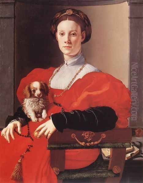 Portrait of a Lady in Red 1532 - view 1
