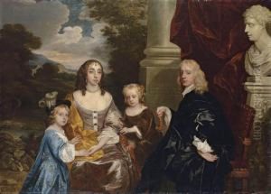 The Carnarvon Family by Sir Peter Lely