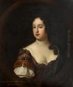 Portrait Of The Countess Of Carnarvon by Sir Peter Lely