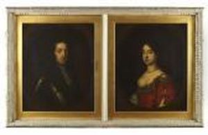 Half Length Portrait Of King William Iii In Armour