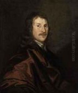Portrait Of Sir Henry Cholmley 
Of Newton Grange (1609-1666), Bust-length, In A Red Mantle