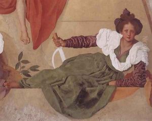 Vertumnus and Pomona (detail-3) 1519-21