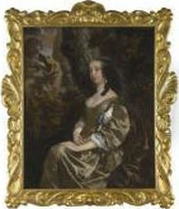 Portrait Of Diana Russell, Lady Newport (1624-1694) by Sir Peter Lely