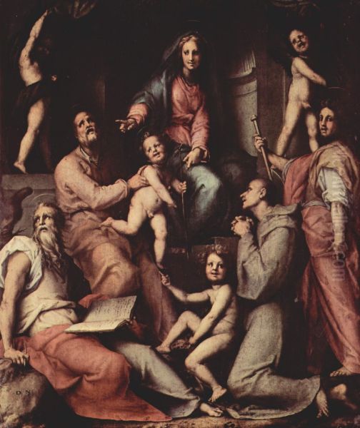 Madonna and Child with Saints 1518 - view 1