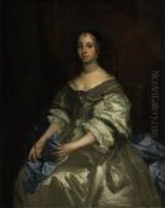 Portrait Of Queen Catherine Of Braganza