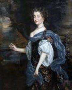 A Portrait Of A Noble Lady by Sir Peter Lely