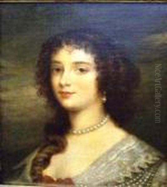 Portrait Of A Lady With Pearls - view 1