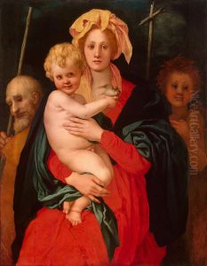 Madonna and Child with St. Joseph and Saint John the Baptist 1521-22