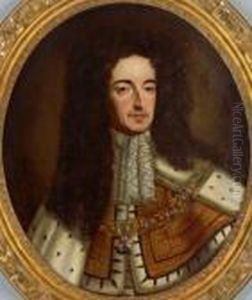 Ritratto Di Re Carlo Ii D""""inghilterra Con Il Collare Dell""""ordinedi San Giorgio