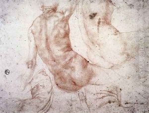Seated Nude with Raised Arm
