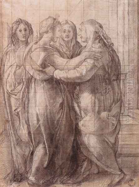 Study for "The Visitation" 1528 - view 1