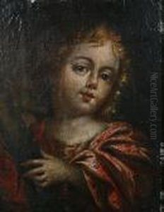 The Infant Christ Holding The Cross by Sir Peter Lely