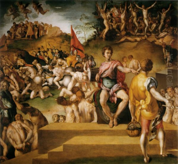 Martyrdom of St Maurice and the Theban Legion c. 1531 - view 1