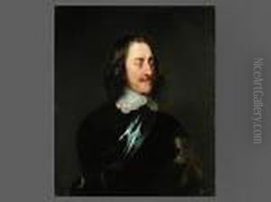 Portrait Konig Karl I. Von England by Sir Peter Lely