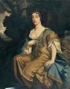 Portrait Of A Lady. by Sir Peter Lely