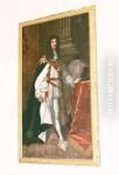 Full Length Portrait Of King Charles Ii - view 1