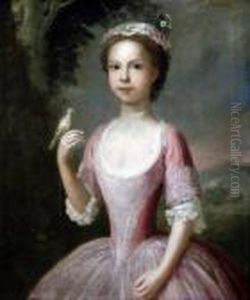 Portrait Of A Girl And A Bird