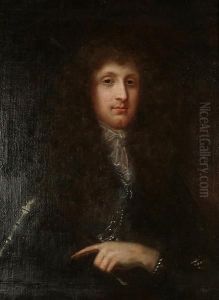 Portrait Of A Gentleman,
Traditionally Identified As Prince Rupert, Half-length, In Armour And A
Lawn Collar by Sir Peter Lely