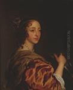 Henrietta Maria - A Head And Shoulders Portrait