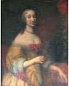 Ecole Anglaise, Xviie Siecle. by Sir Peter Lely