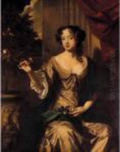 Portrait Of Lady Elizabeth Jones, Later Countess Of Kildare (1665-1758) by Sir Peter Lely