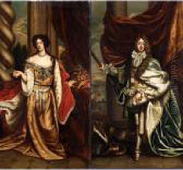 Portrait Of James Ii; Portrait Of Mary Of Modena - view 1