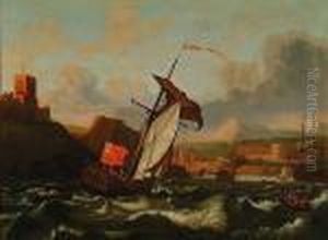 Shipping Entering Harbour by Sir Peter Lely