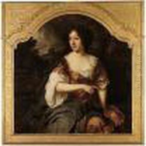 Portrait Of A Lady, Said To Be The Countess Of Nottingham by Sir Peter Lely