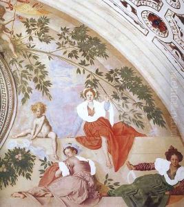 Vertumnus and Pomona (detail) 2