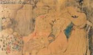 L'enfant A La Poupee by Georges Lemmen