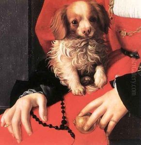 Portrait of a Lady in Red (detail)