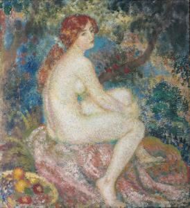 Femme Rousse by Georges Lemmen