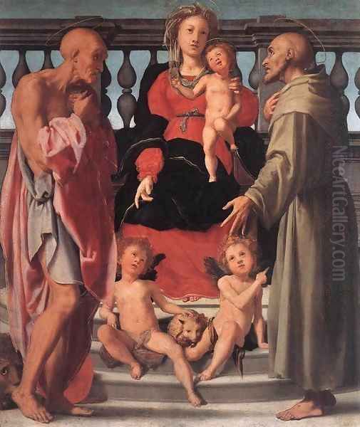 Madonna and Child with Two Saints - view 1