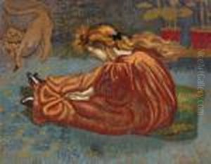 Les Petits Souliers(ca. 1897-1898) by Georges Lemmen
