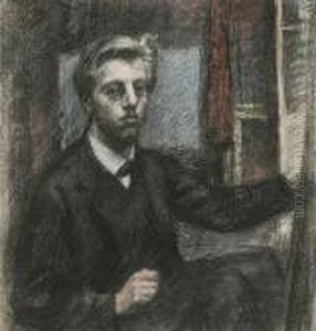 Self-portrait (1887) by Georges Lemmen