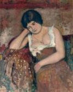 Femme Assise by Georges Lemmen