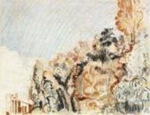 Le Jardin De L'artiste A Bruxelles (1908)