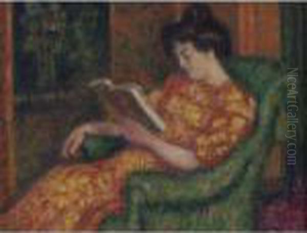 Femme A La Lecture - view 1