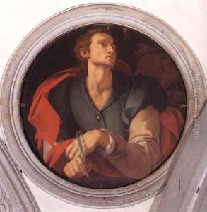 St Luke by (Jacopo Carucci) Pontormo