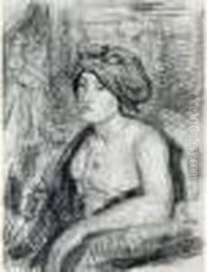 Zittende Vrouw by Georges Lemmen