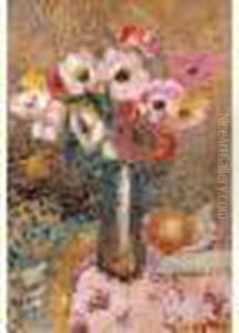 Bouquet D'anemones by Georges Lemmen