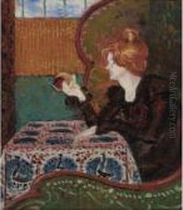 Femme De Profil by Georges Lemmen