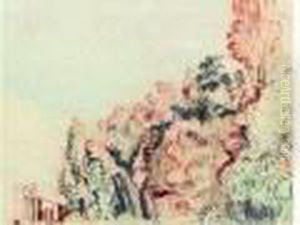 Vue De Son Atelier by Georges Lemmen