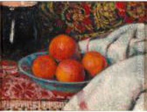Still Life With Oranges by Georges Lemmen