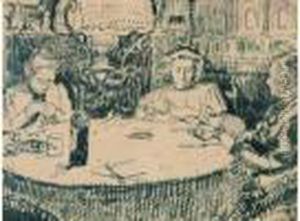 Scene D'interieur 1905 by Georges Lemmen