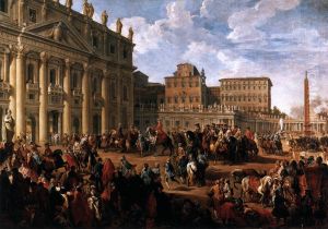 Charles III at St Peter's
