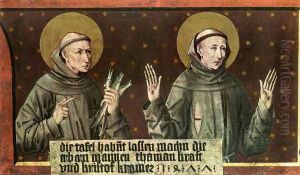 St Anthony of Padua and St Francis of Assisi 1477