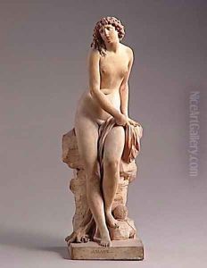 Ariane abandonnee par Thesee (Ariadne abandoned by Theseus) by Jacques-Augustin Pajou