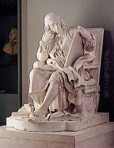 Blaise Pascal by Jacques-Augustin Pajou
